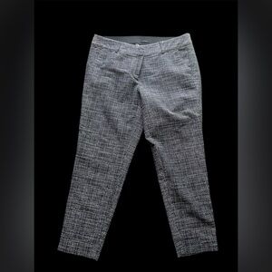 Lane Bryant Black and Gray Pants